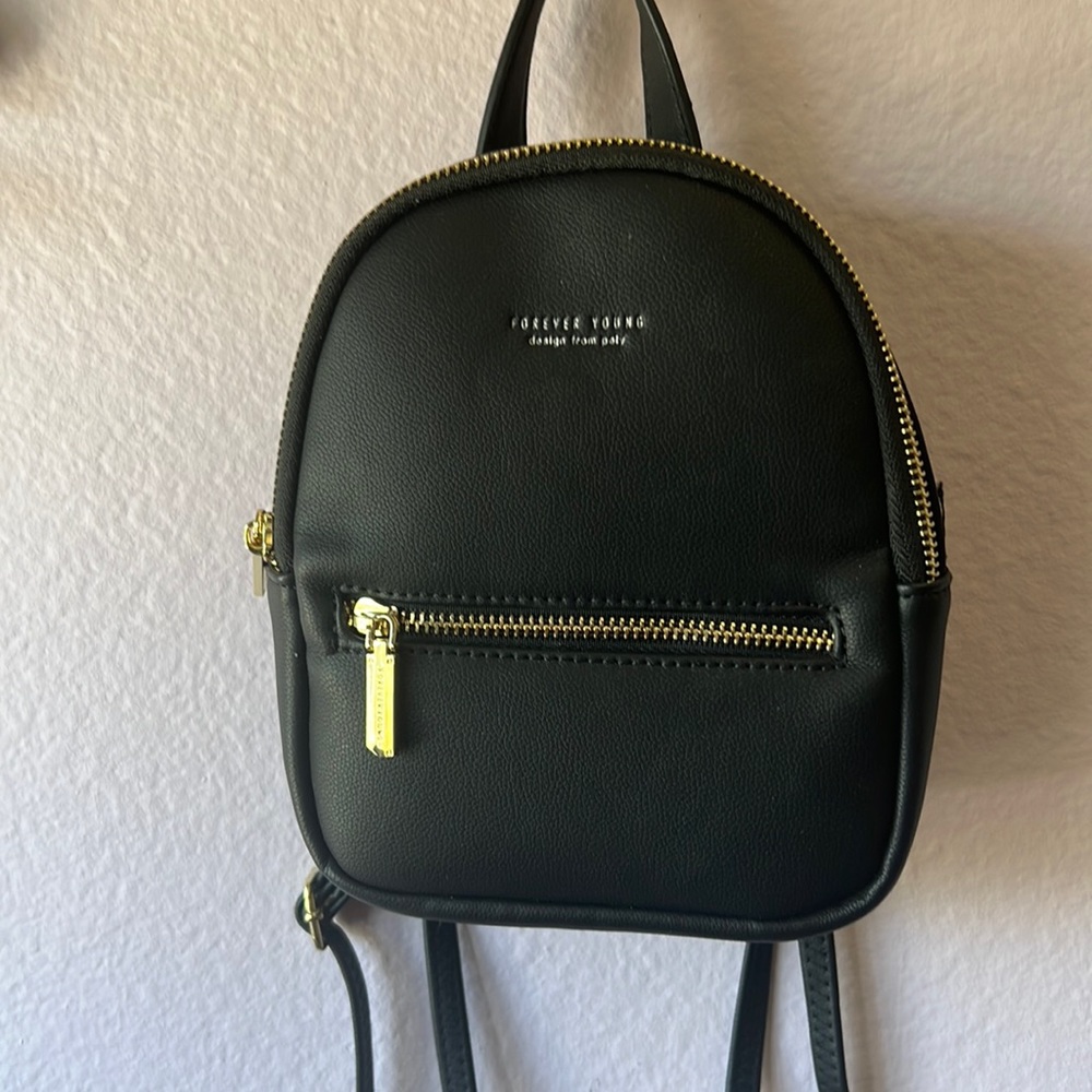 Black Mini backpack